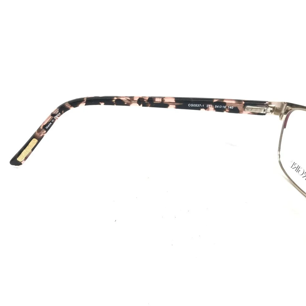Covergirl Eyeglasses Frames CG1537-1 071 Black Red Silver Cat Tortoise 54-16-140